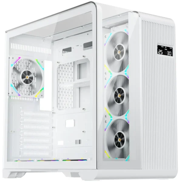 1st Player RT7 ARGB Black Edition Gaming Case - White