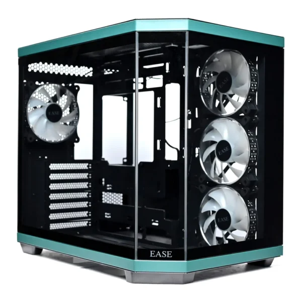 EASE EC124B Pro Tempered Glass Gaming Case