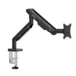 AndaSeat Stealth Pro II RGB A9X Ergonomic – Single Monitor Arm (Black/White/Titanium)