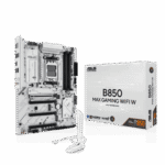 Asus B850 Max Gaming WiFi W ATX AM5 DDR5 Gaming Motherboard