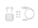 ASUS ROG Cetra True Wireless Gaming Earbuds – White - Image 3