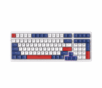 Attack Shark K98 RGB Mechanical Gaming Keyboard – Yacht Blue (Yellow Switch)