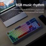 Attack Shark K98 RGB Mechanical Gaming Keyboard – Yacht Blue (Yellow Switch) - Image 2