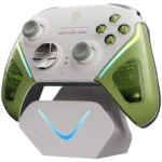 EasySMX D10 Wireless Gaming Controller with TMR Sticks, Charging Dock, Trigger Lock – Farout Purple/Wirtanen Green/Black - Image 2