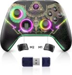 EasySMX X15 Wireless RGB Gaming Controller with Hall Trigger and Hall Joysticks – Mecha/Starfield/Wukong/Zelda - Image 4
