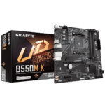 GIGABYTE B550M-K DDR4 AM4 MOTHERBOARD – NEW