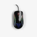 Glorious Model D Wired RGB Gaming Mouse – Glossy Black/Glossy White - Image 5