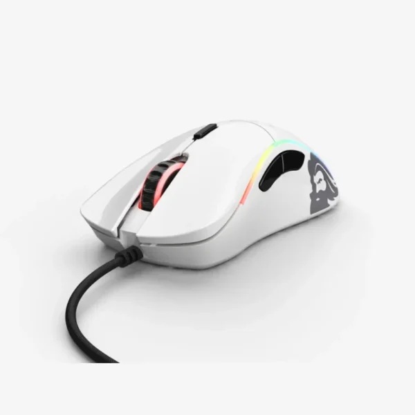Glorious Model D Wired RGB Gaming Mouse – Glossy Black/Glossy White