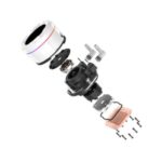 ID-COOLING SPACE SL360 DISPLAY LIQUID COOLER – WHITE - Image 5