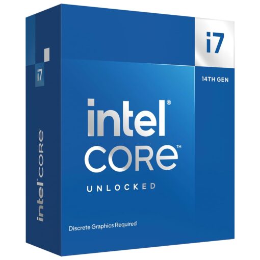 Intel Core i7 14700KF 20 cores (8 P-cores + 12 E-cores) – Box