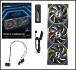 Lian Li UNI Fan SL Wireless LCD 120 ARGB Fan – Black/White (Single Fan/Pack of 3) - Image 4