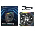 Lian Li UNI Fan SL Wireless LCD 120 ARGB Fan – Black/White (Single Fan/Pack of 3) - Image 6
