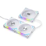 Lian Li UNI Fan SL120 V2 – White (Pack of 3 with Controller)