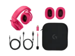 Logitech G PRO X 2 Lightspeed Wireless Gaming Headset – Black/White/Pink - Image 6