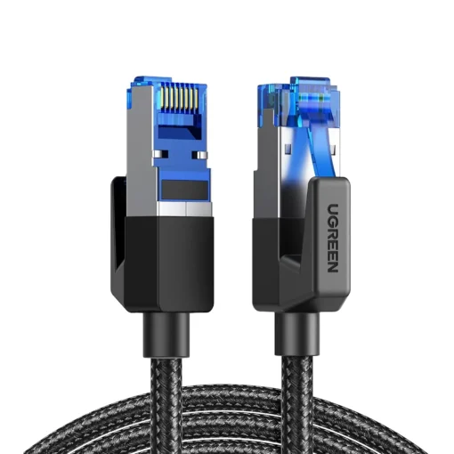 UGREEN 80433 CAT 8 Braided Ethernet Cable – 5 Meter (High Speed 40Gbps 2000Mhz)