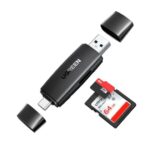 UGREEN 80191 SD Card Reader 2-In-1 USB 3.0 USB C Memory Card Reader OTG Card Adapter