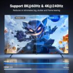 UGREEN 80402 3.5mm 8K HDMI to HDMI Cable – 1.5 Meter (Braided Black) - Image 3