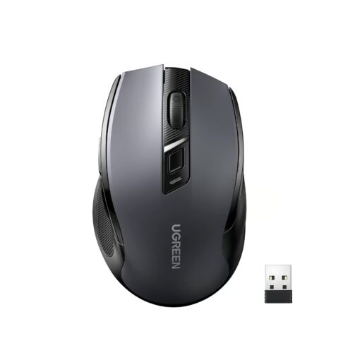 UGREEN 90855 Ergonomic Wireless Mouse – Black