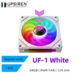 UPSIREN UF-1 Prism 4 Pro PWM ARGB 120mm Fan – Black/White - Image 2