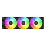 ID-COOLING FX360 INF ARGB 360mm AIO Liquid CPU Cooler w/ Infinity Mirror Display – Black - Image 6