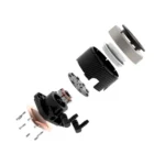 ID-COOLING FX360 INF ARGB 360mm AIO Liquid CPU Cooler w/ Infinity Mirror Display – Black - Image 4