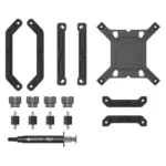 ID-COOLING FX360 INF ARGB 360mm AIO Liquid CPU Cooler w/ Infinity Mirror Display – Black - Image 3