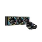 DeepCool LM360 360mm 6th Gen ARGB Liquid Cooler with 2.4″ LCD Screen – Black - Image 7