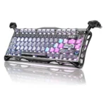 GravaStar Mercury V75 Pro Wired 8kHz RGB Magnetic Switch Gaming Keyboard - Cyberpunk