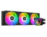 ID-Cooling FX360 LCD 360mm ARGB Display AIO CPU Liquid Cooler – Black/White