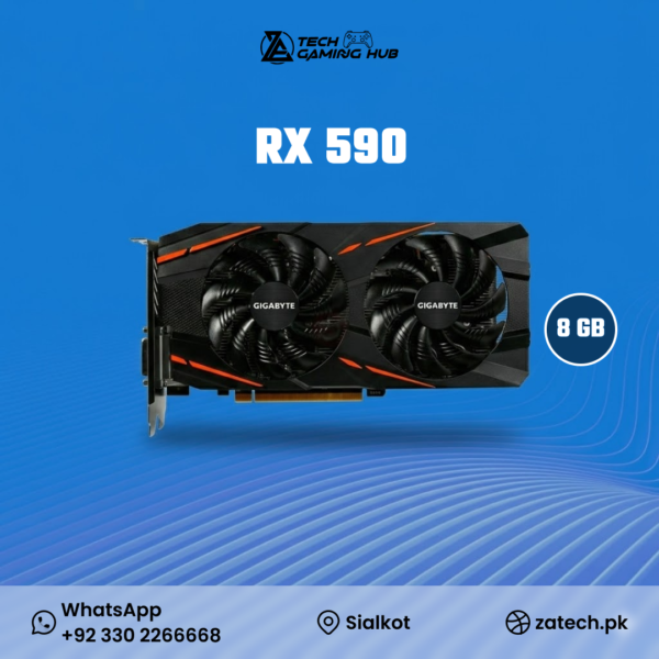 Gigabyte Radeon RX 590 8GB Graphics Card