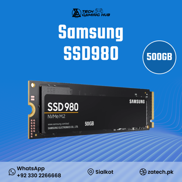 Samsung 980 500GB M.2 NVMe Internal Solid State Drive