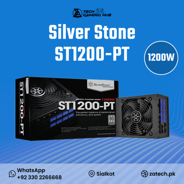 SilverStone Strider Platinum Series ST1200-PT Power Supply.