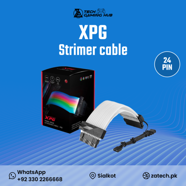 ADATA XPG Prime ARGB Extension Cable for the 24-pin motherboard connector.