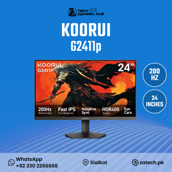 Koorui G2411P 24-inch gaming monitor.