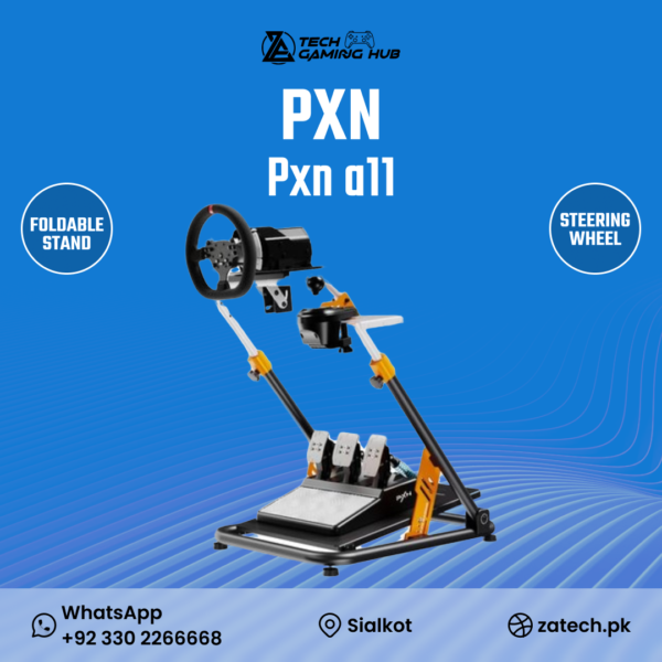 PXN A11 Foldable Racing Wheel Stand, commonly used for racing simulators.