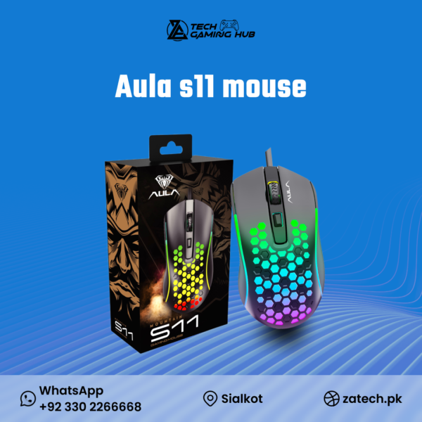 AULA S11 Mountain Wired Gaming Mouse