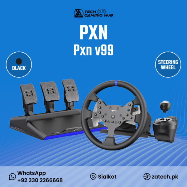 PXN V99 Racing Simulation Set, a comprehensive gaming peripheral designed for immersive racing experiences.