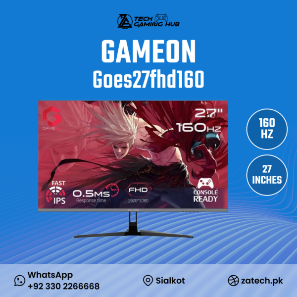 GAMEON Goes27fhd160IPS 27" Gaming Monitor.