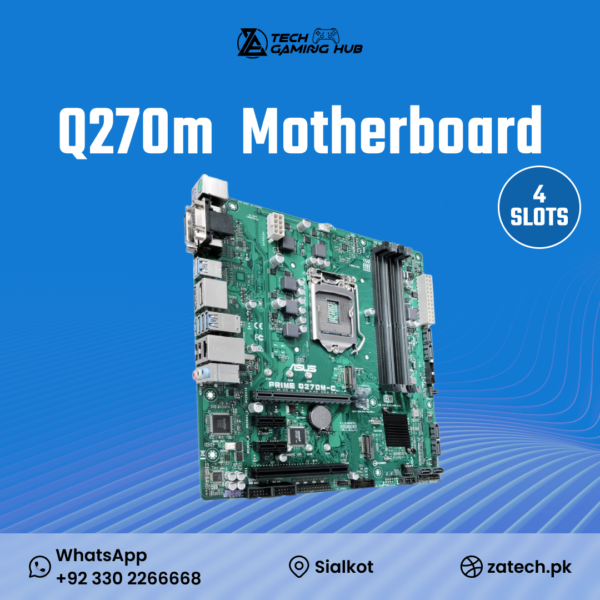 ASUS PRIME Q270M-C motherboard, designed for business and stable performance.