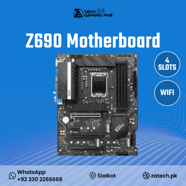MSI PRO Z690-A WIFI motherboard.