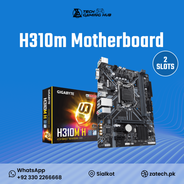 Gigabyte H310M H Ultra Durable motherboard.