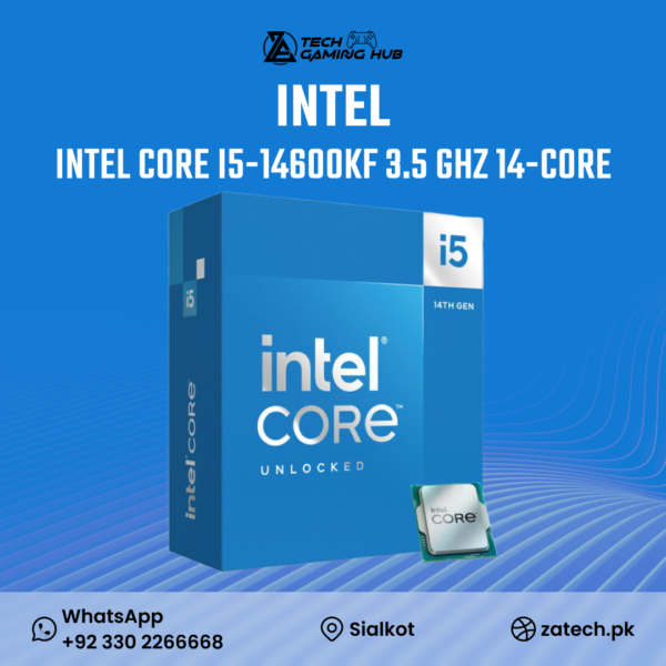 Intel Core i5-14600KF 3.5GHZ desktop processor.