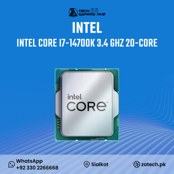 Intel Core i7-14700K desktop processor.