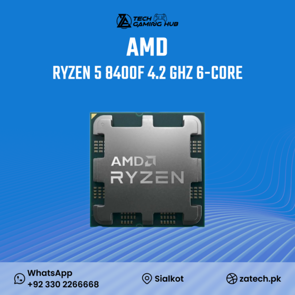 AMD Ryzen 5 8400F desktop processor.
