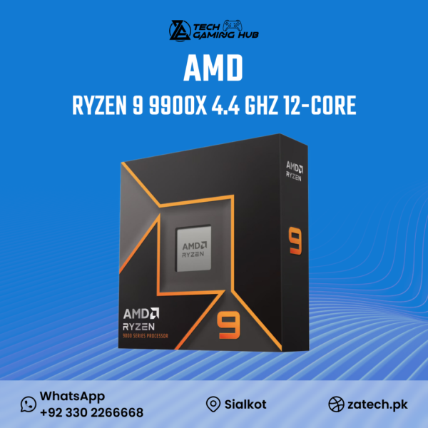 AMD Ryzen 9 9900X desktop processor.