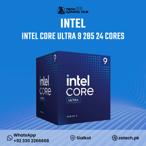 Intel Core Ultra 9 285 desktop processor from the Series 2 lineup.