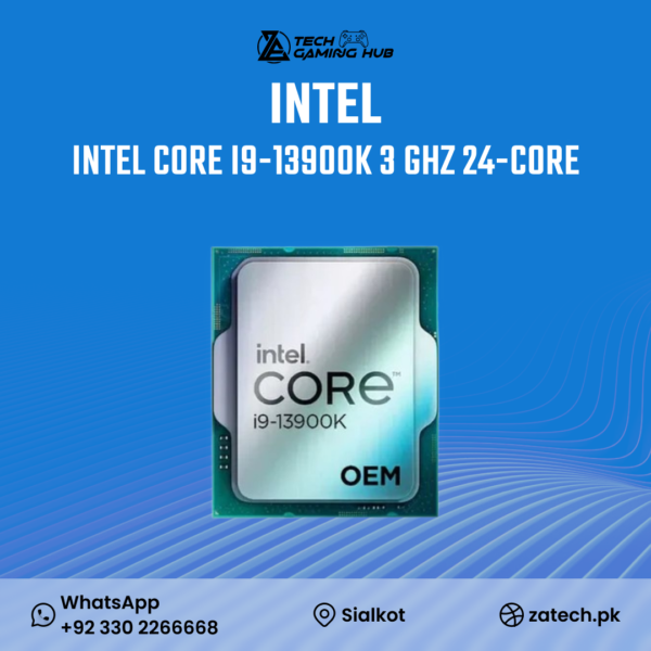 Intel Core i9-13900K desktop processor in OEM tray packaging.