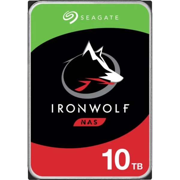 Seagate 10TB IronWolf NAS SATA 6Gb/s 3.5-Inch Internal Hard Drive