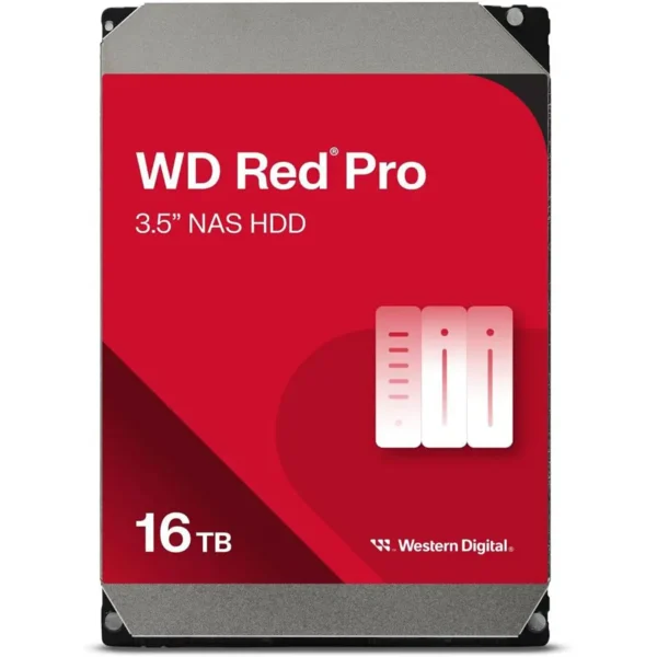 WD Red Pro NAS Hard Drive - 16TB