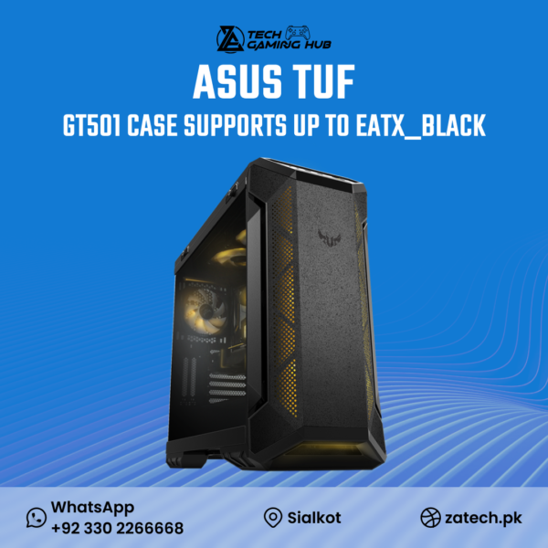 ASUS TUF Gaming GT501 Mid-Tower Case.